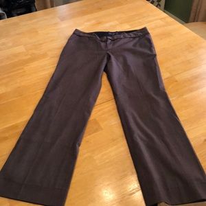 Brown suit pants
